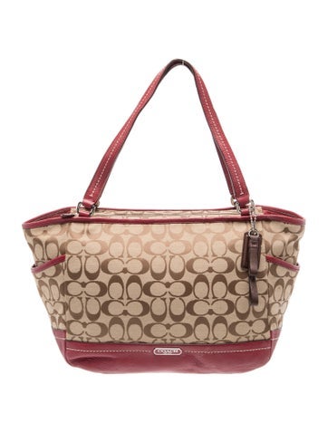 Coach Canvas Shoulder Bag