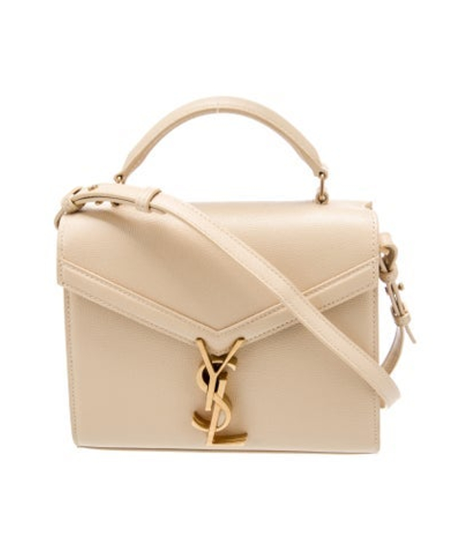 Saint Laurent Laurent Leather Cassandre Mini