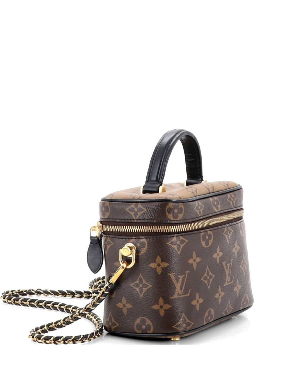 Vanity Handbag Reverse Monogram Canvas PM satchel