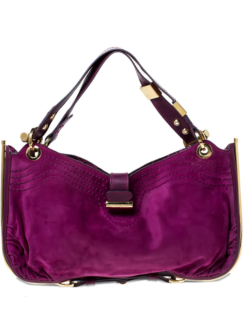 Jimmy Choo Alex suede tote bag