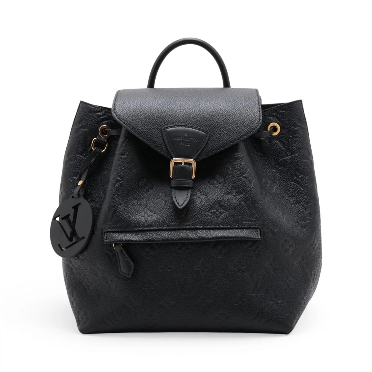 Louis Vuitton monogram empreinte Montsouris PM M45205 Black There was an RFID re