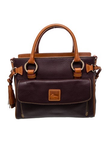 Leather Top Handle Bag