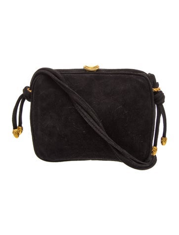 Suede Crossbody Bag Vintage