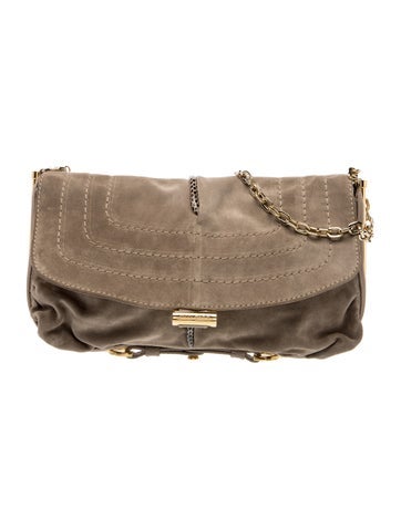 Suede Shoulder Bag