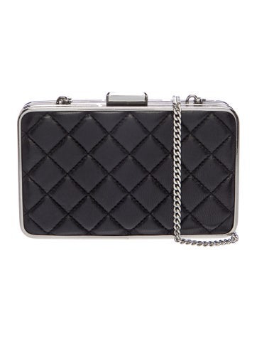Michael Kors Leather Minaudière
