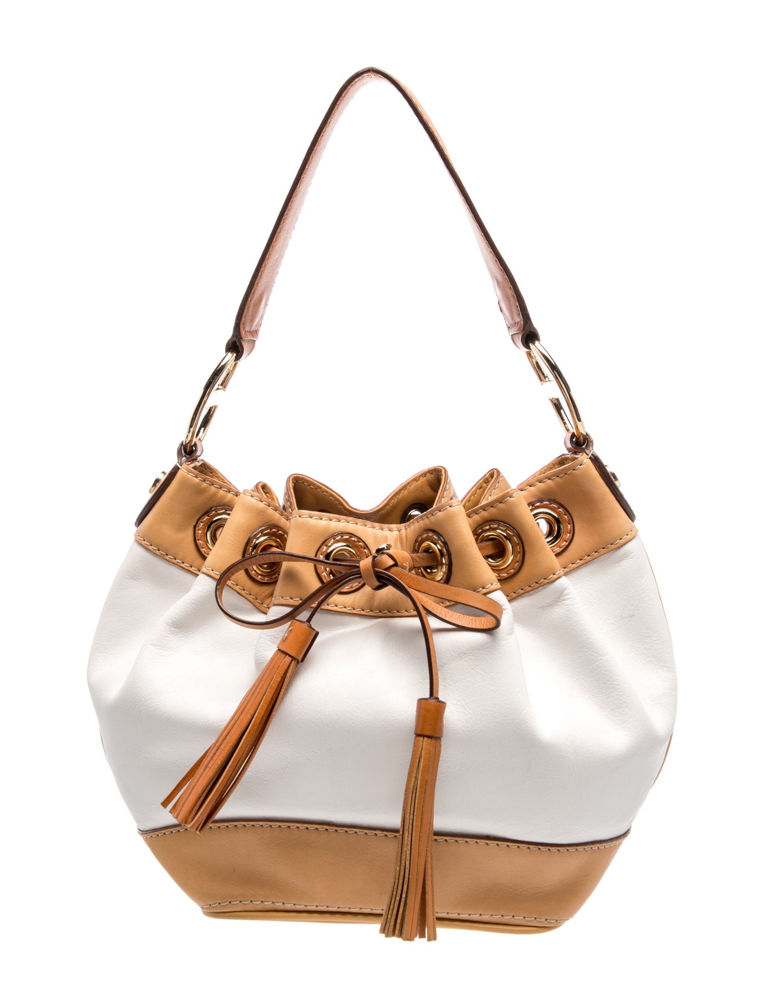 Leather Bucket Bag