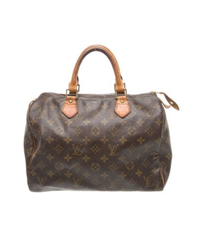 Louis Vuitton Vuitton Lv Monogram Speedy 30