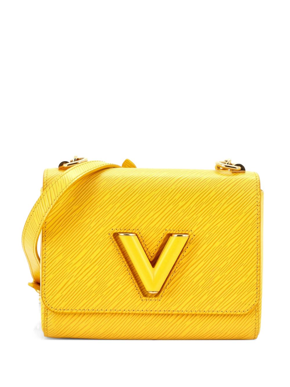 Braided Chain Twist Bag Epi Leather MM crossbody bag