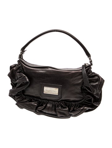 Leather Top Handle Bag