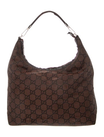 GG Nylon Hobo