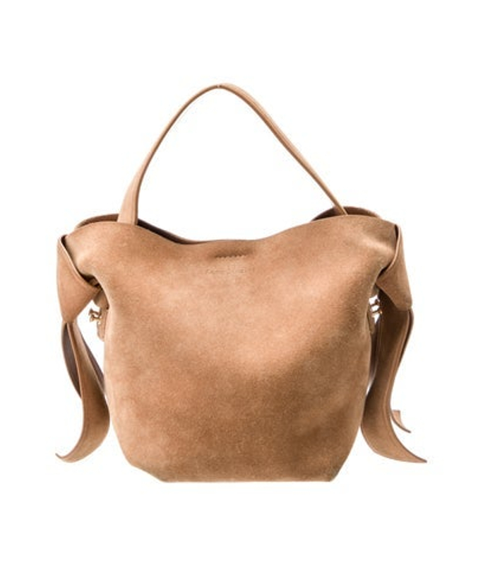 Acne Studios Studios Suede Top Handle Bag