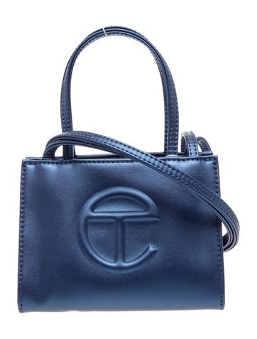 Vegan Leather Top Handle Bag Small
