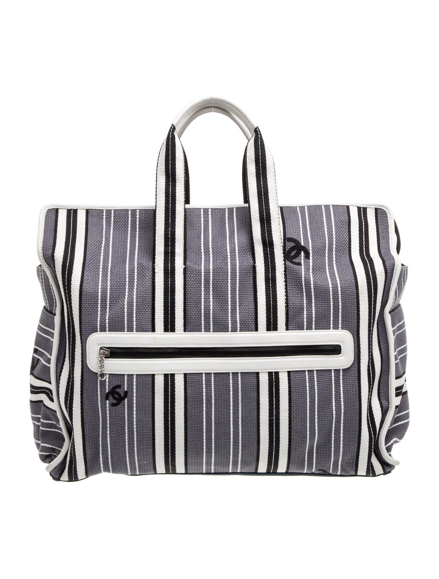 Striped Beach Tote