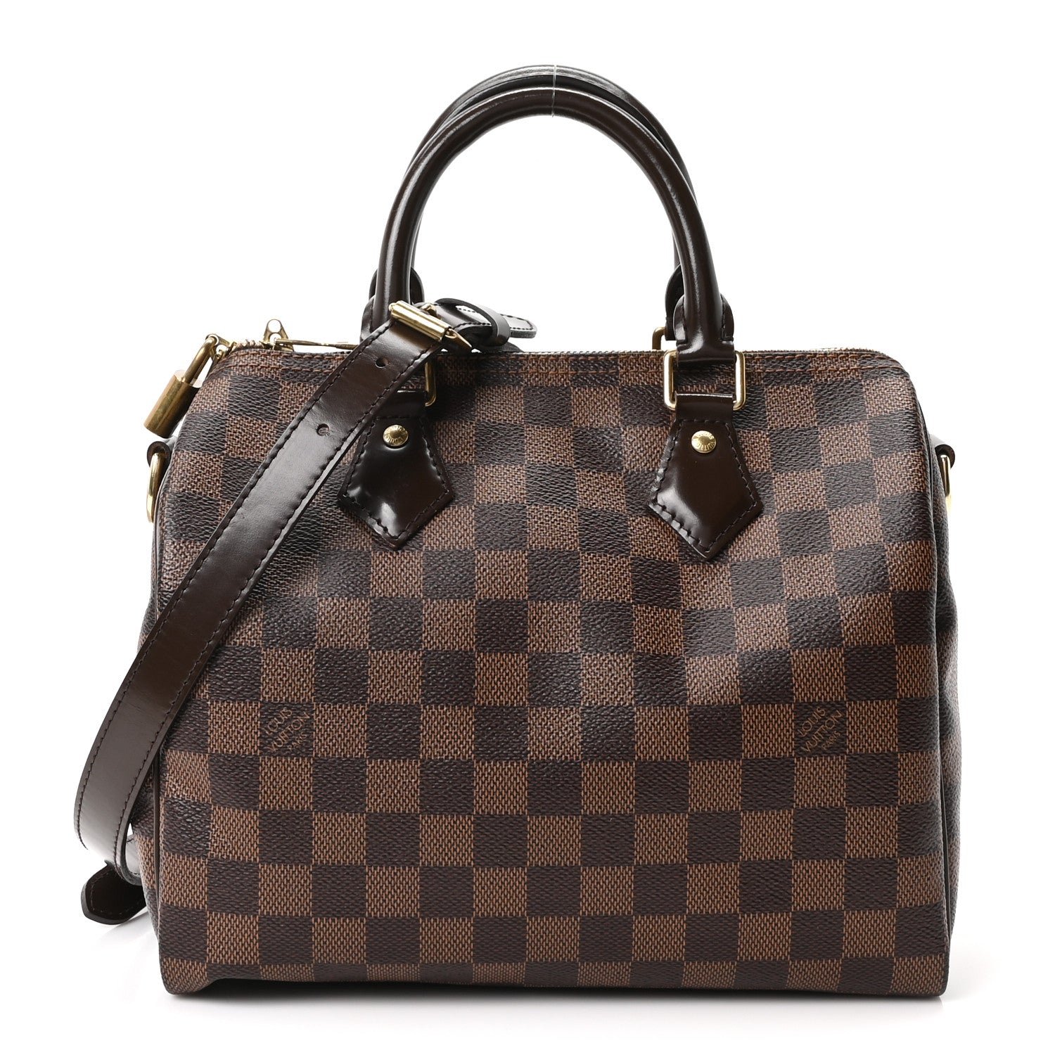 Louis Vuitton Damier Ebene Speedy Bandouliere 25