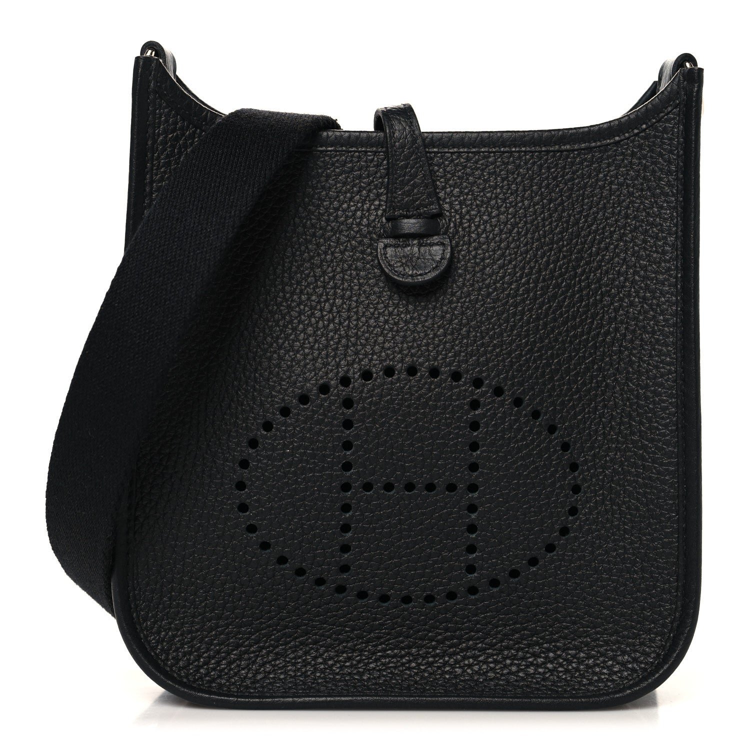Hermes Hermes Taurillon Clemence Evelyne TPM Black