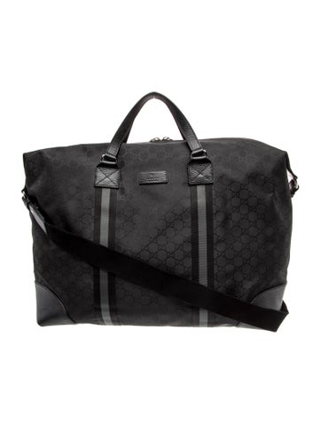 GG Nylon Weekender Bag