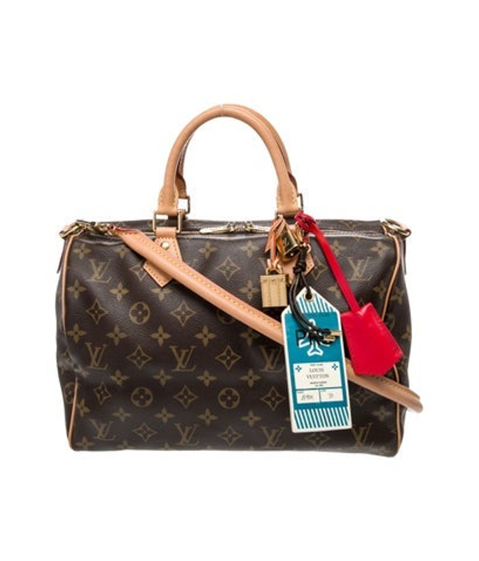 Louis Vuitton Vuitton Lv Monogram Boho Speedy Soft 30 2024