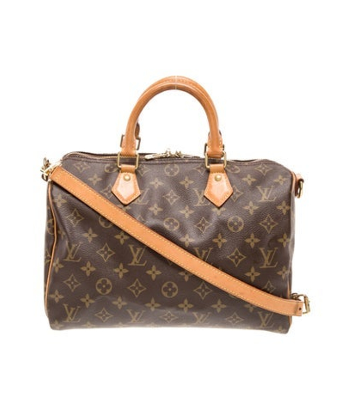 Louis Vuitton Vuitton Lv Monogram Speedy Bandouliere 30