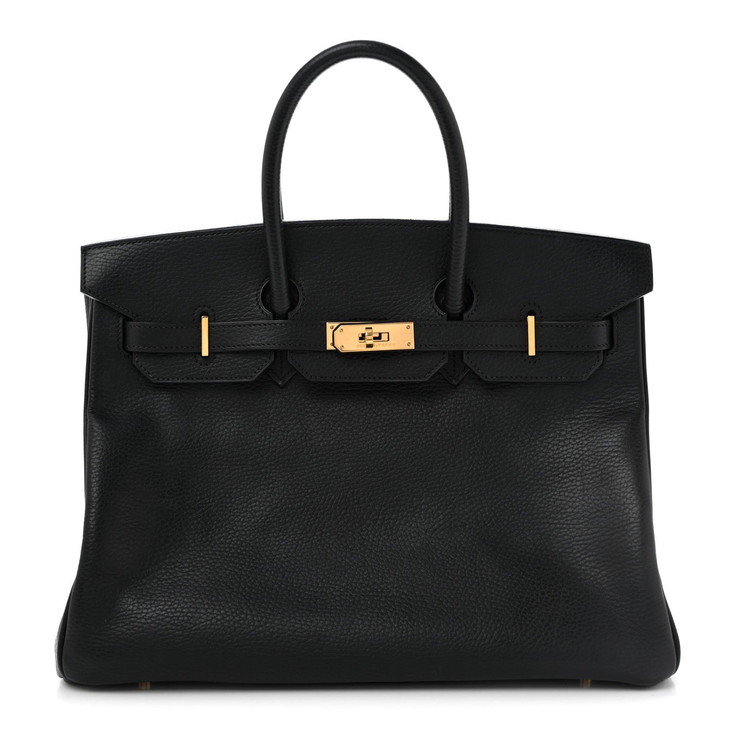 Hermes Ardennes Birkin 35 Black