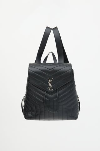 2017 Quilted Leather Loulou Backpack