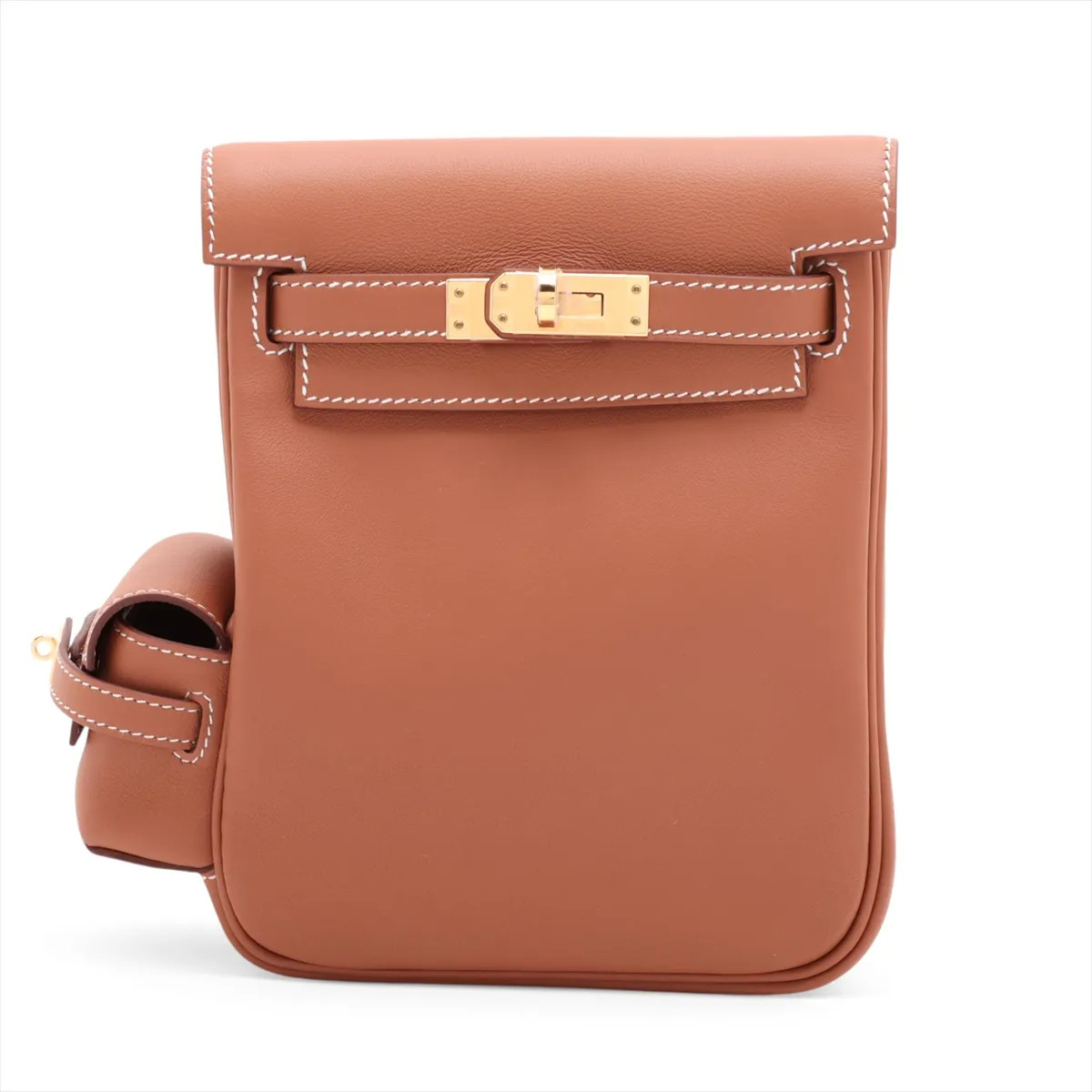 Hermès Kelly jump Veau Swift Gold Gold Metal Fittings