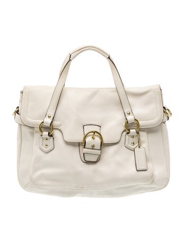 Leather Top Handle Bag