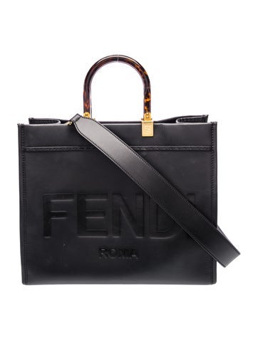 Leather Sunshine Tote Bag Medium