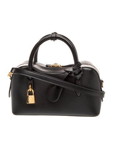 Leather Top Handle Bag
