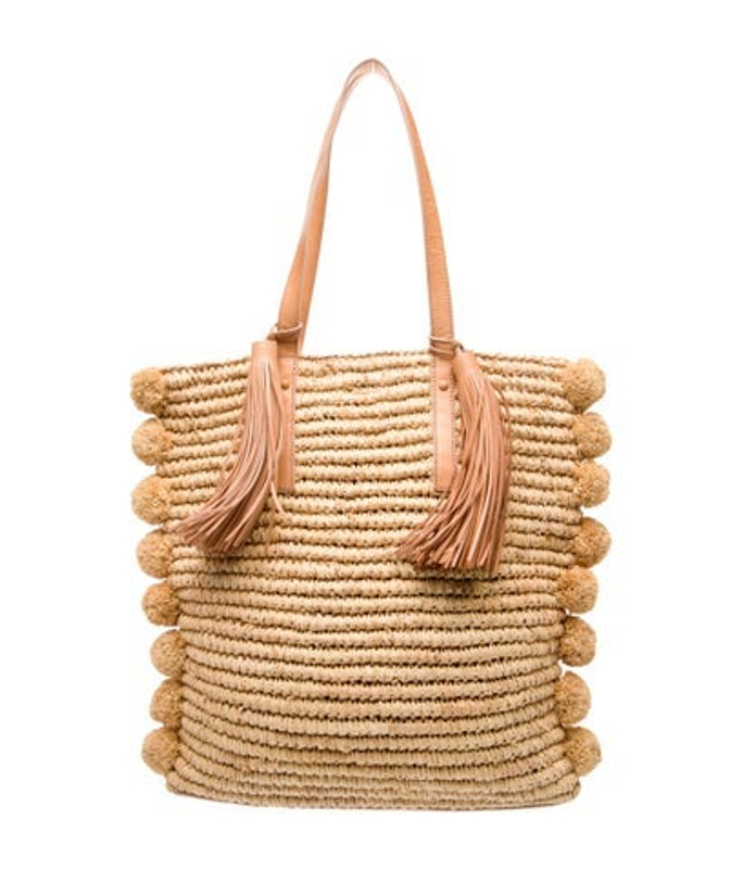 Loeffler Randall Randall Raffia Tote