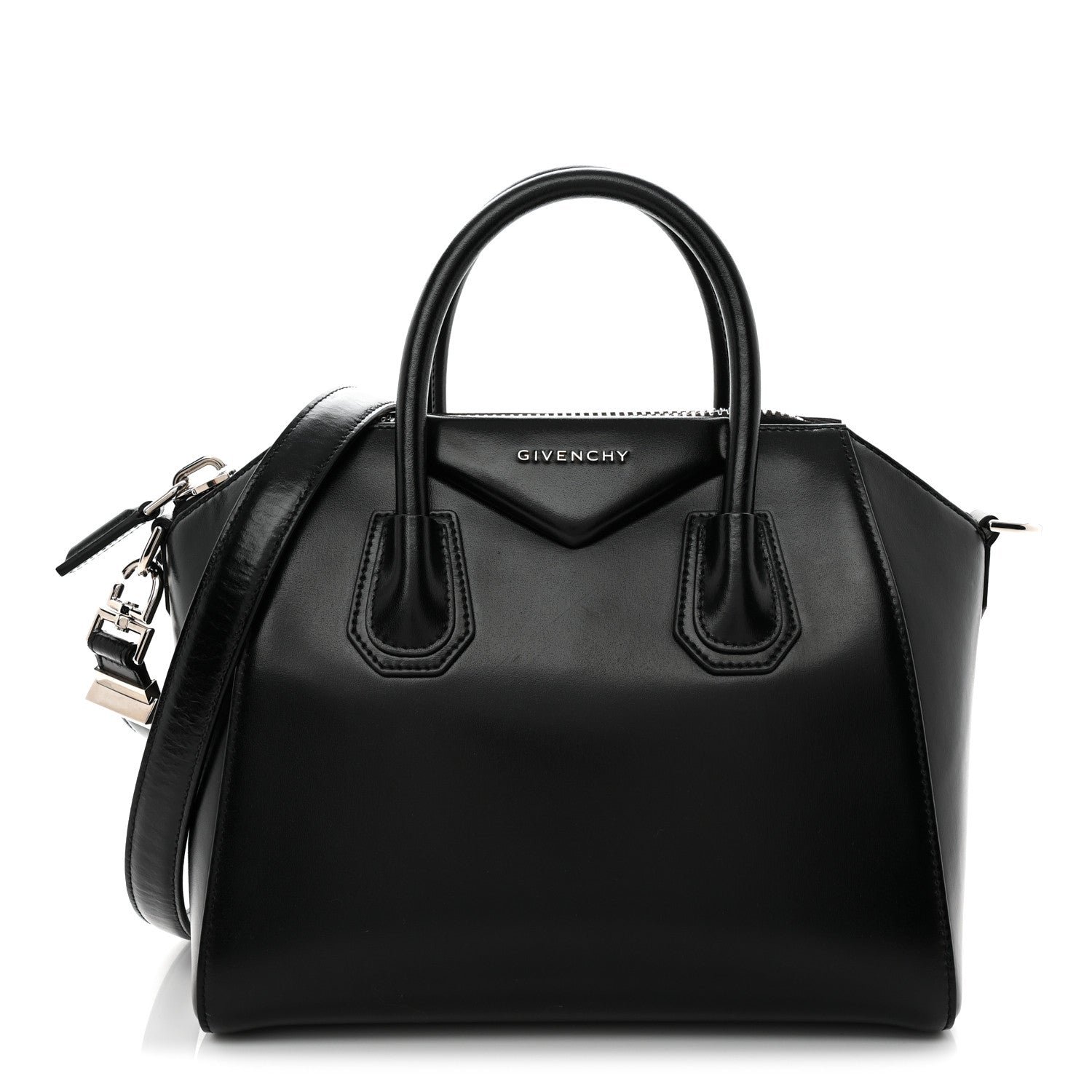Givenchy Givenchy Shiny Lord Calfskin Small Antigona Black