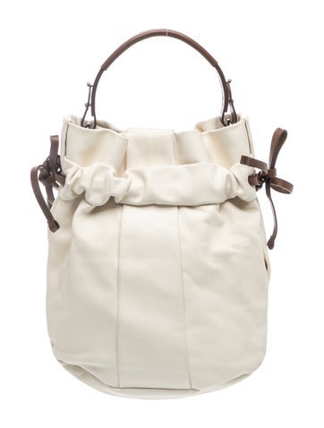 Leather Top Handle Bag