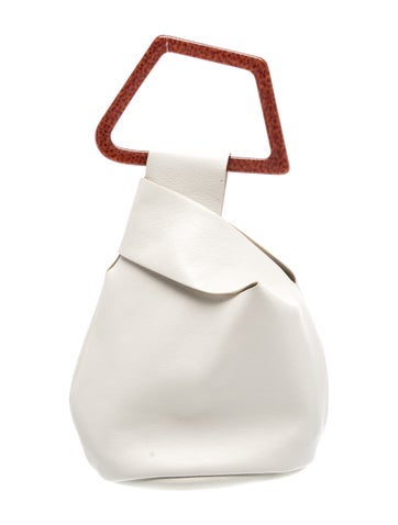 Leather Top Handle Bag