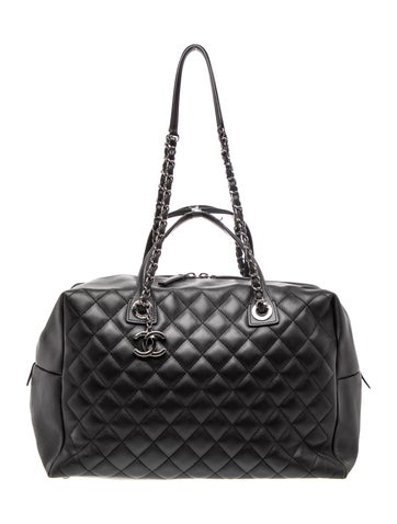 Chanel Feather Weight Bowling Bag
