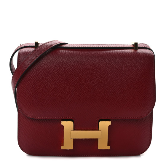 Hermes Epsom Constance 18 Rouge Grenat