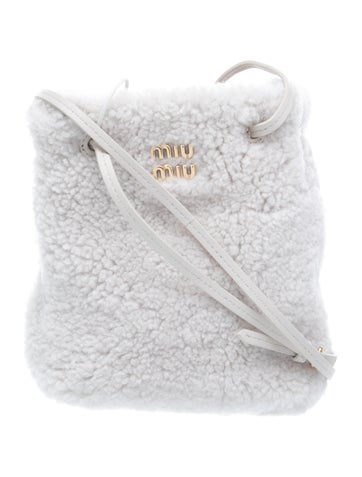 Shearling Crossbody Bag Mini 2025 w/ Tags