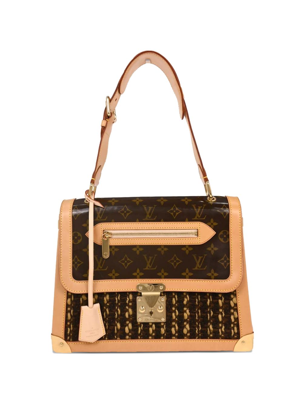 2003 GM monogram-canvas shoulder bag