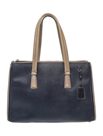 Leather Top Handle Bag