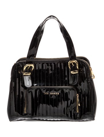 Patent Leather Shoulder Bag