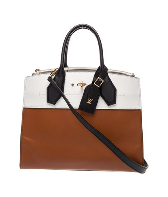 Louis Vuitton Vuitton Leather City Steamer Mm