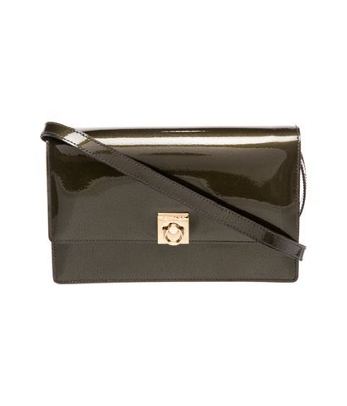 Celine Patent Leather Shoulder Bag Vintage