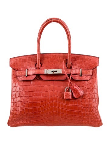 Hermes Matte Crocodile Birkin 30