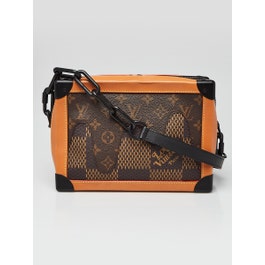 Louis Vuitton x Nigo Limited Edition Giant Damier Monogram Canvas Soft Trunk Bag