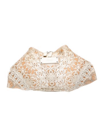 Alexander McQueen Satin Clutch