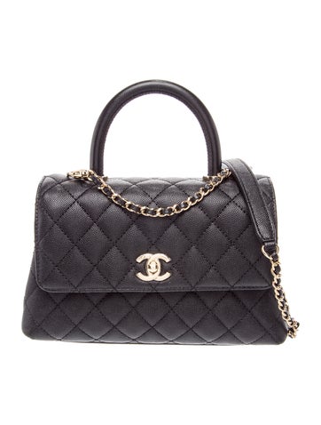 Mini Coco Handle Flap Bag w/Tags