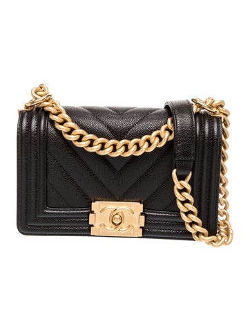 Small Chevron Boy Bag