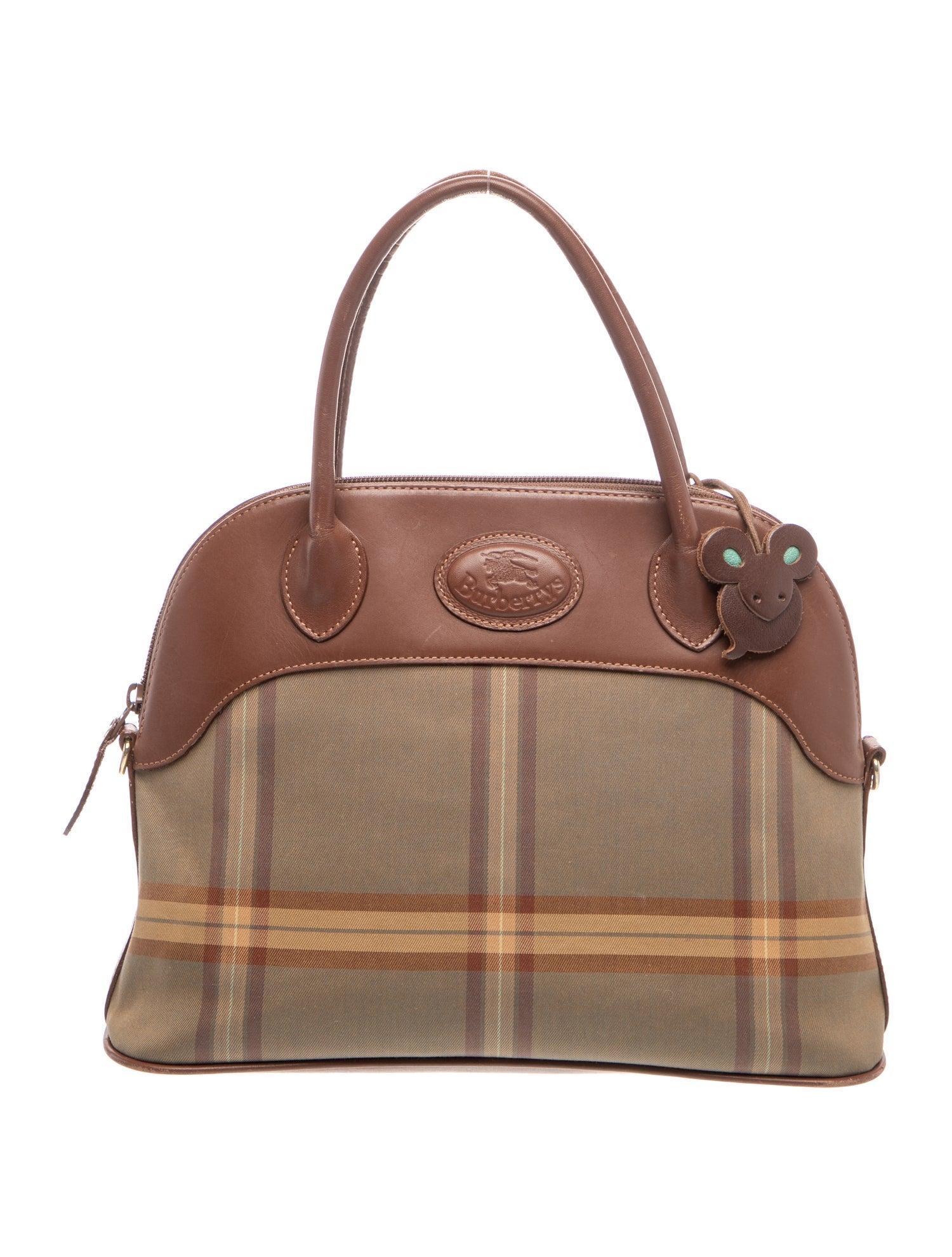 Leather Top Handle Bag Vintage