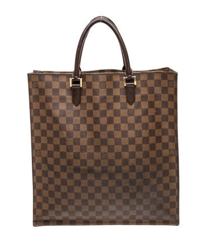 Louis Vuitton Vuitton Damier Ebene Sac Plat