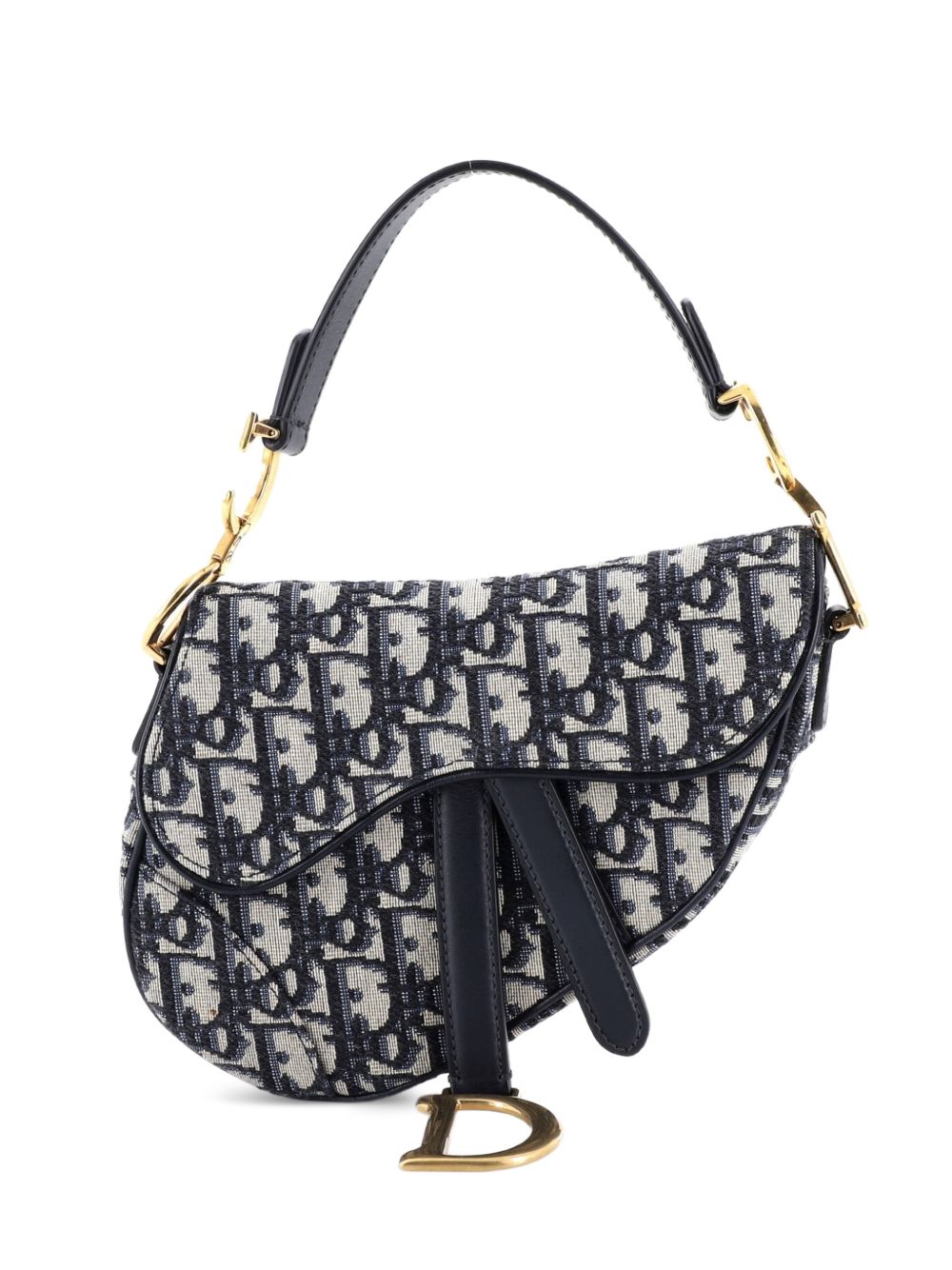 Saddle Handbag Oblique Canvas Mini shoulder bag