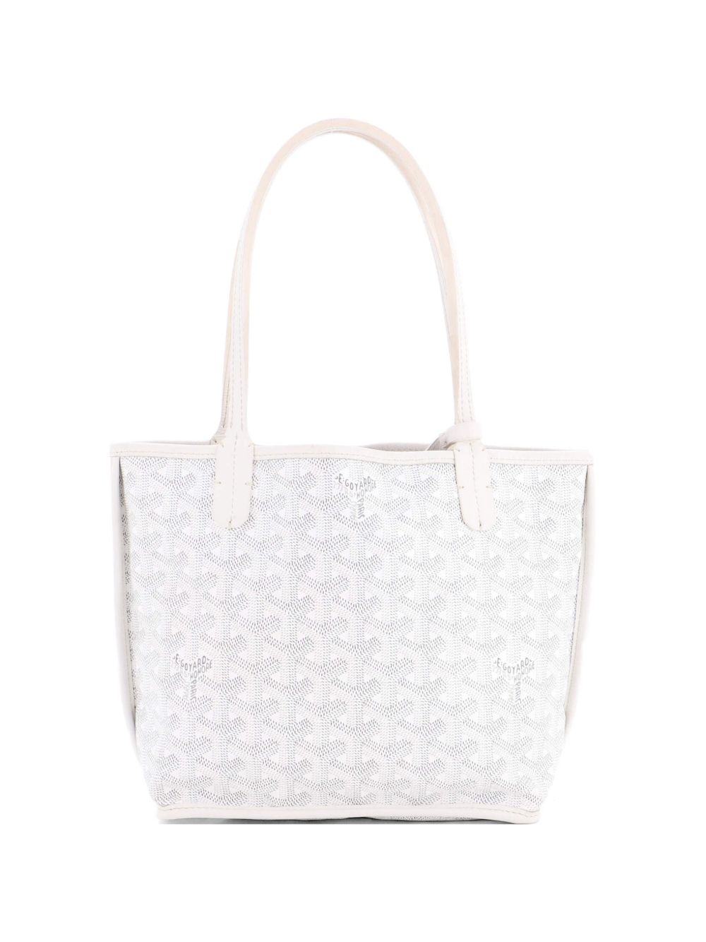 Anjou Reversible Tote Coated Canvas Mini satchel
