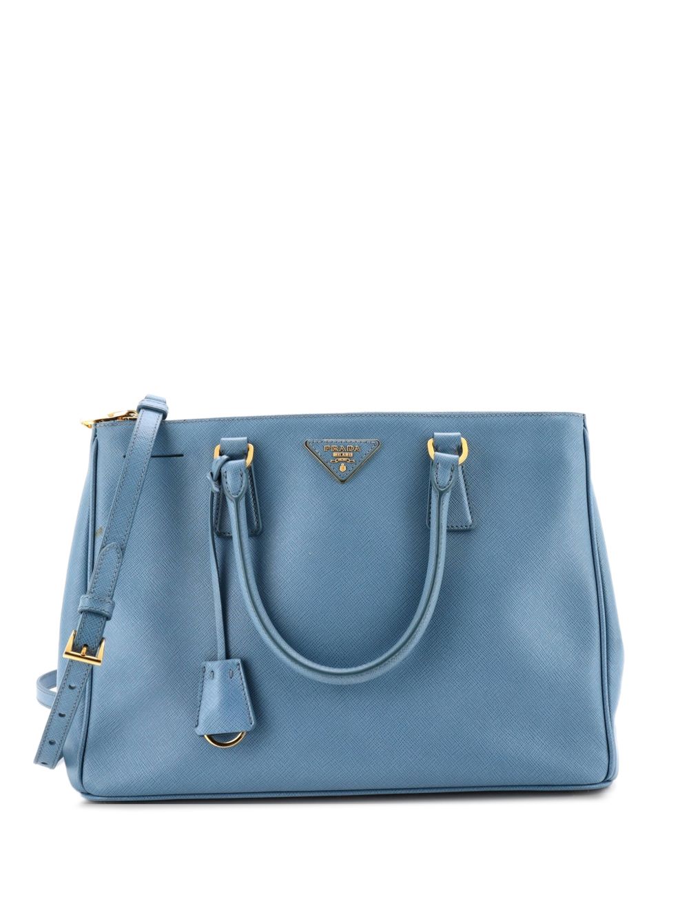 Double Zip Lux Saffiano Leather Medium tote bag